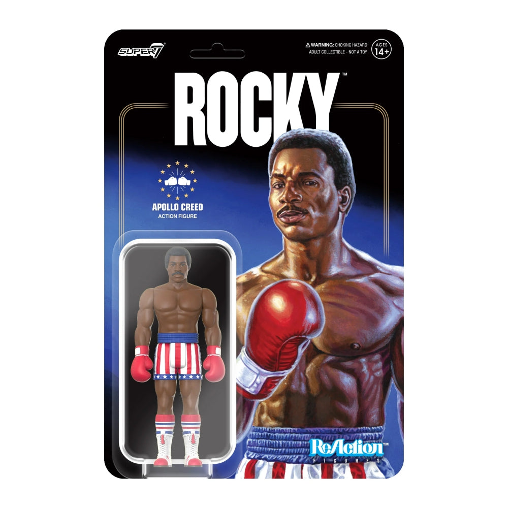 Rocky ReAction Figure Wave 2 Apollo Creed (Boxing)