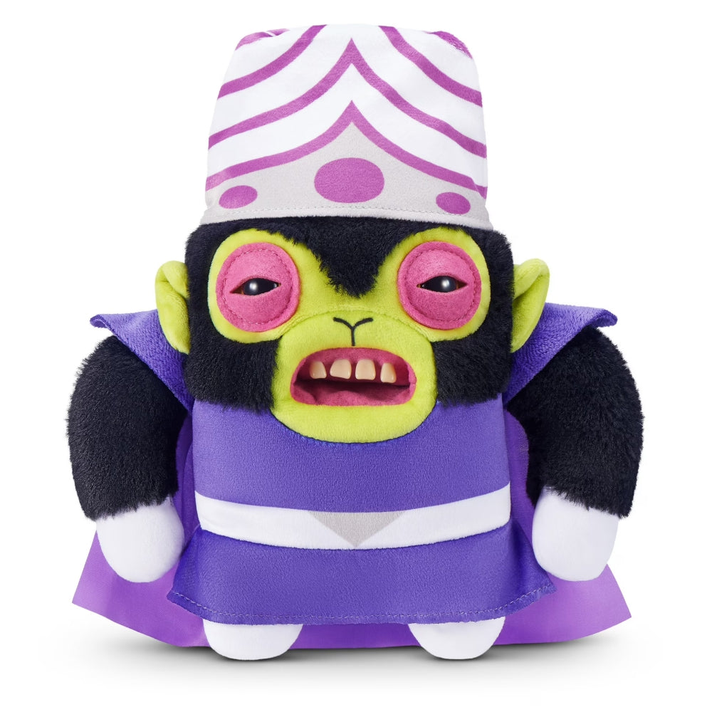 Fuggler Powerpuff Girls Mojo Jojo Plush – 9 Inch ZURU Collectible Villain Soft Toy