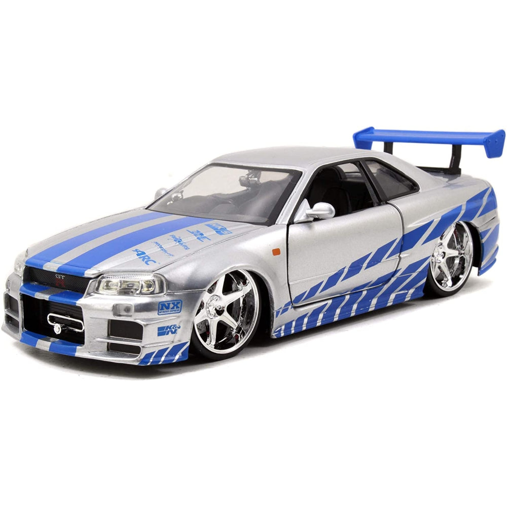 Jada Toys Fast & Furious Brian’s 2002 Nissan Skyline R34 Die-cast Car