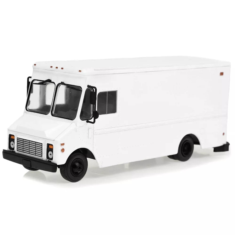 Greenlight 1993 Grumman Olson Van White 1/43 Diecast Model Car