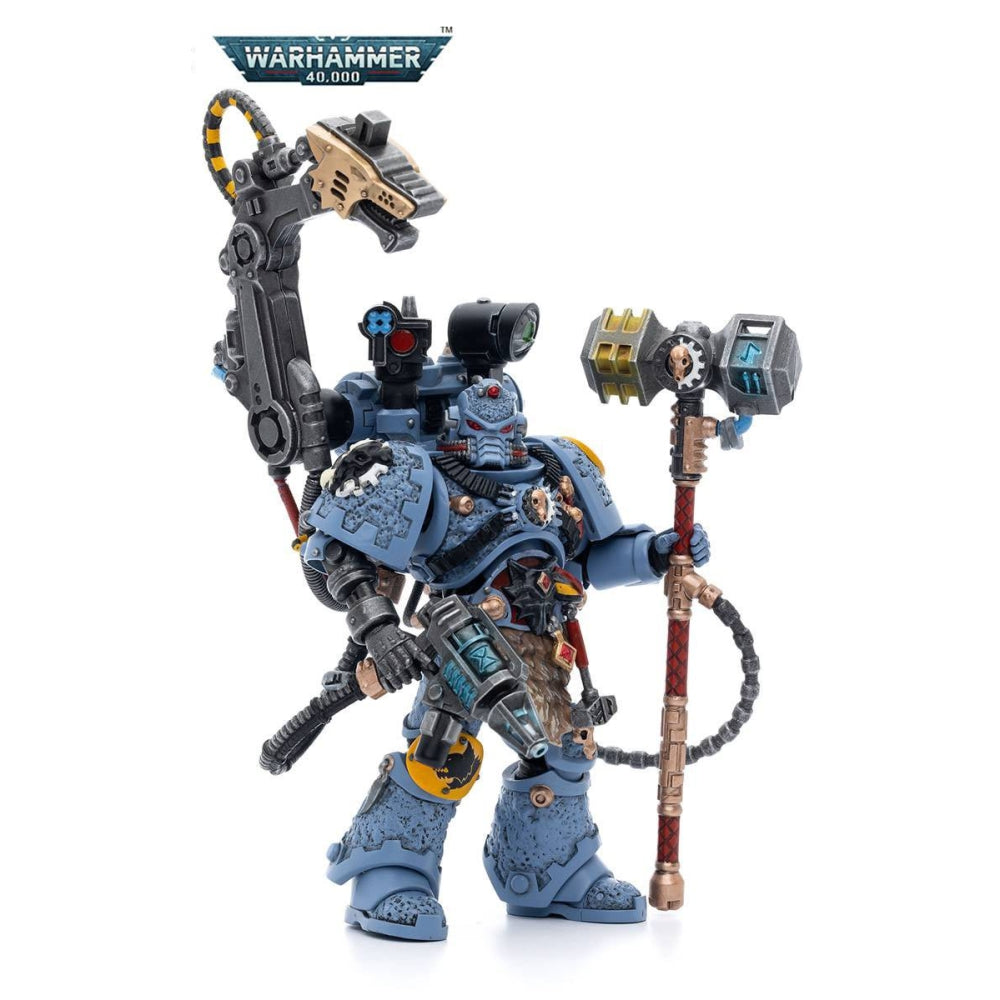 Joy Toy Warhammer 40,000 Space Wolves Iron Priest Jorin Fellhammer 1:18 Scale Action Figure