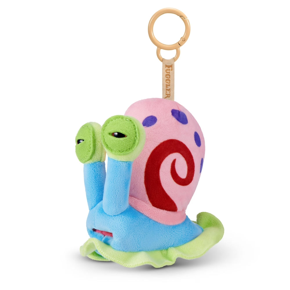 Fuggler SpongeBob Gary the Snail Key Ring Plush 5”