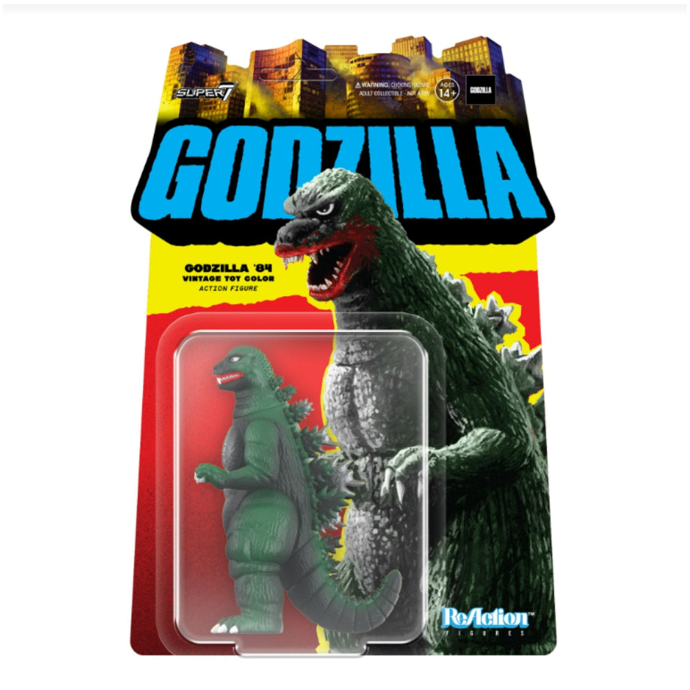 Toho Reaction Figures - Godzilla '84 (Toy Recolor)
