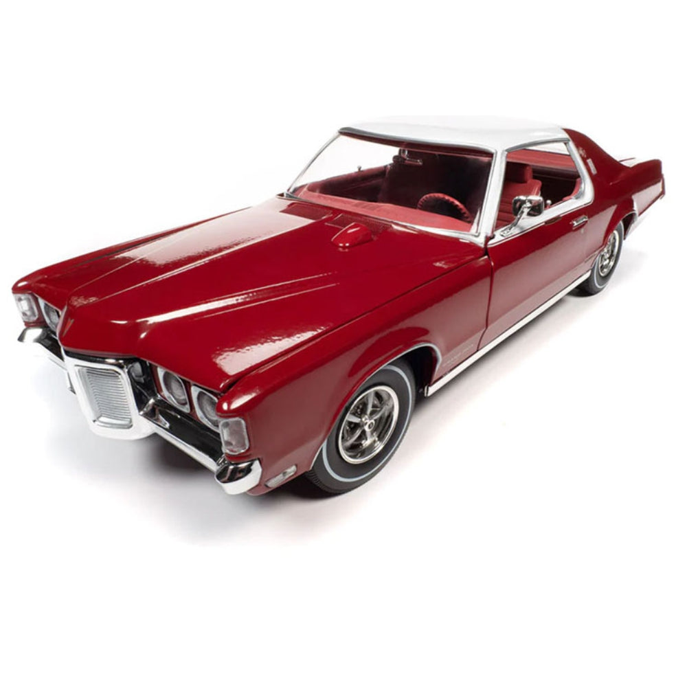 Auto World 1:18 1969 Pontiac Grand Prix Royal Bobcat Model J – Matador Red