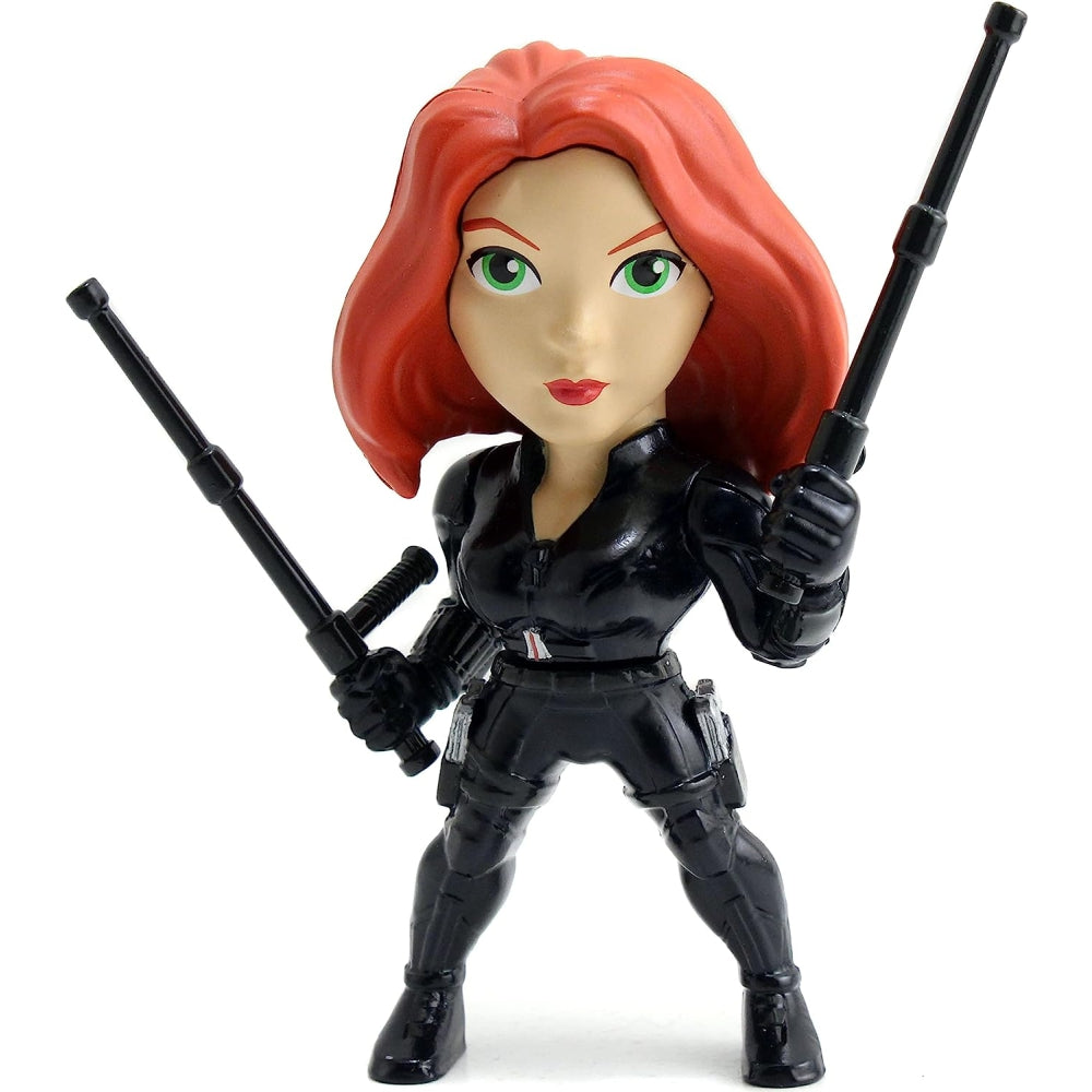 Jada Toys Marvel 4&#39;&#39; Black Widow Die-cast Figure