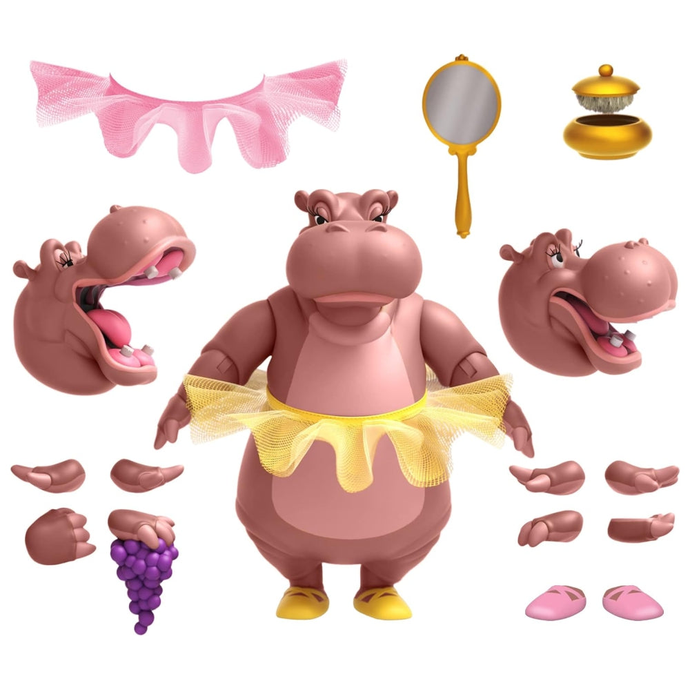Disney Fantasia Hyacinth Hippo - 7" Disney Action Figure