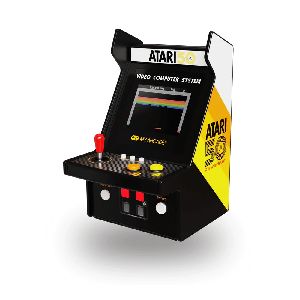 Atari Collectible Retro Mini Arcade Game 6&quot; (100 Games)