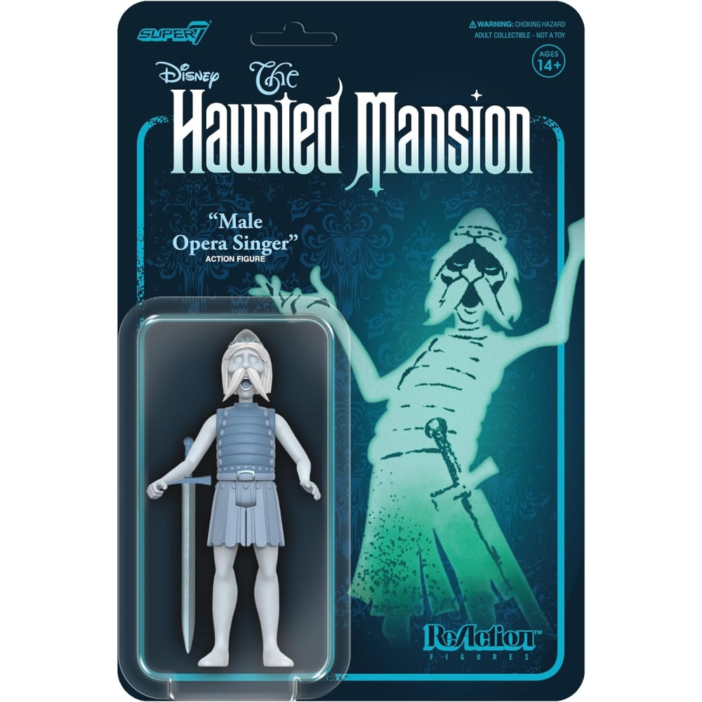 Disney Haunted Mansion Male Opera Singer - 3.75&quot; Disney Action Figure