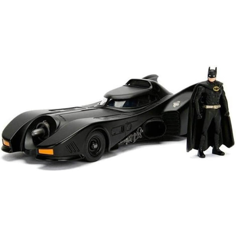 Jada Toys Build N'collect 1989 Batmobile & Batman Figure 1/24 Diecast Model Kit