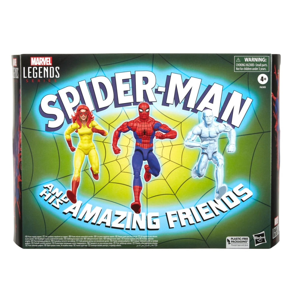 Marvel Legends Spider-Man and His Amazing Friends Multipack Action Figures
