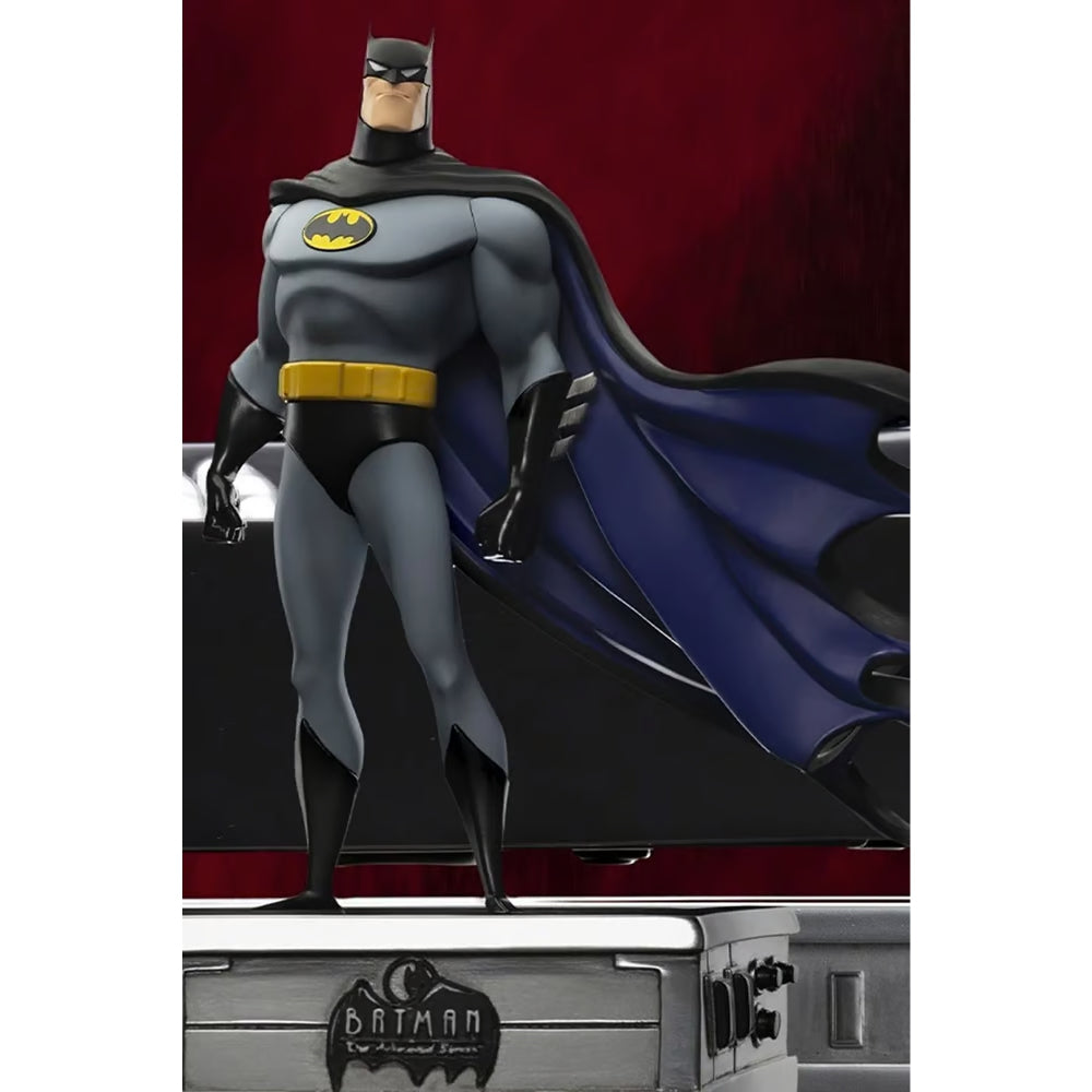 Statue Batman and Batmobile Deluxe - Batman Animated Series - Art Scale 1/10