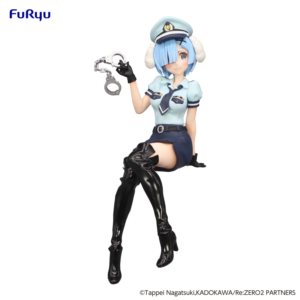 Re:ZERO -Starting Life in Another World- - Noodle Stopper Figure -Rem Police Officer Cap with Dog Ears