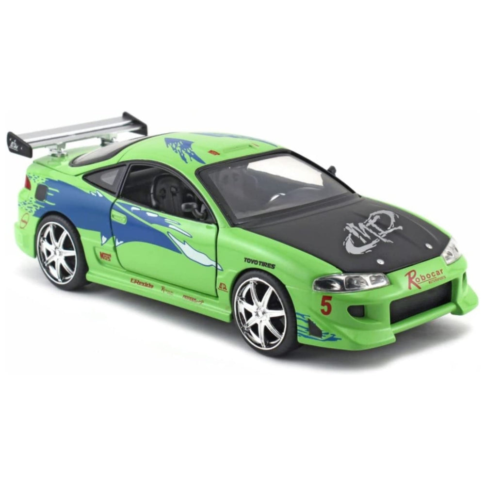 Fast &amp; Furious 1:24 Brian&#39;s Mitsubishi Eclipse Die-cast Car