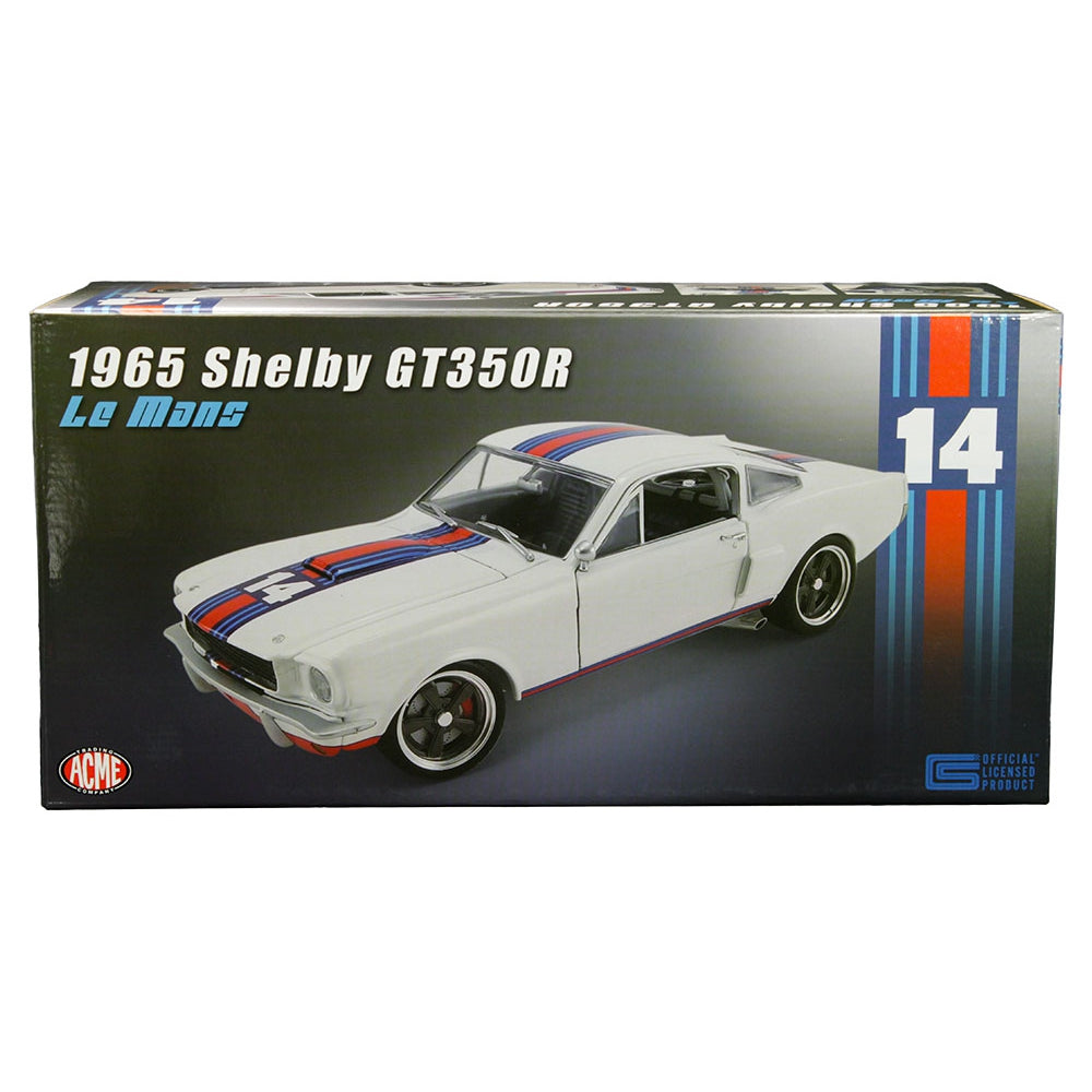 ACME 1:18 1965 Shelby GT350R Le Mans #14 (White)