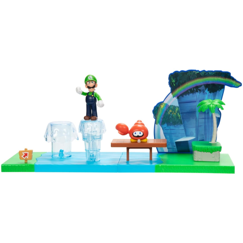 SUPER MARIO Sparkling Waters Action Figures Playset