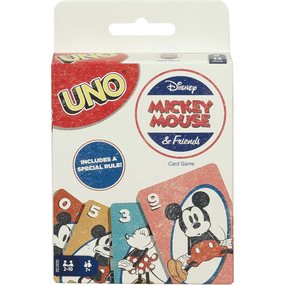 Mattel Games UNO Disney Mickey Mouse and Friends Card Game