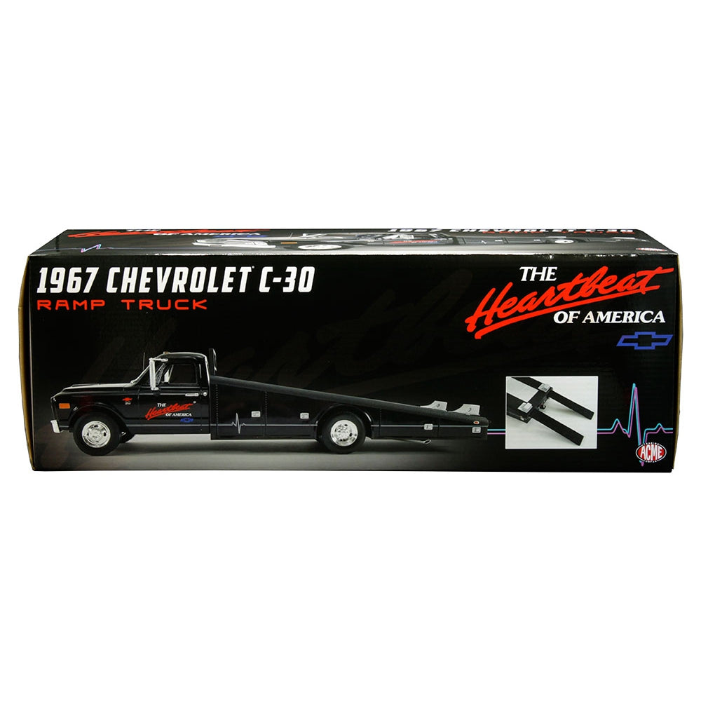 ACME 1:18 1967 Chevrolet C-30 Ramp Truck (Black)