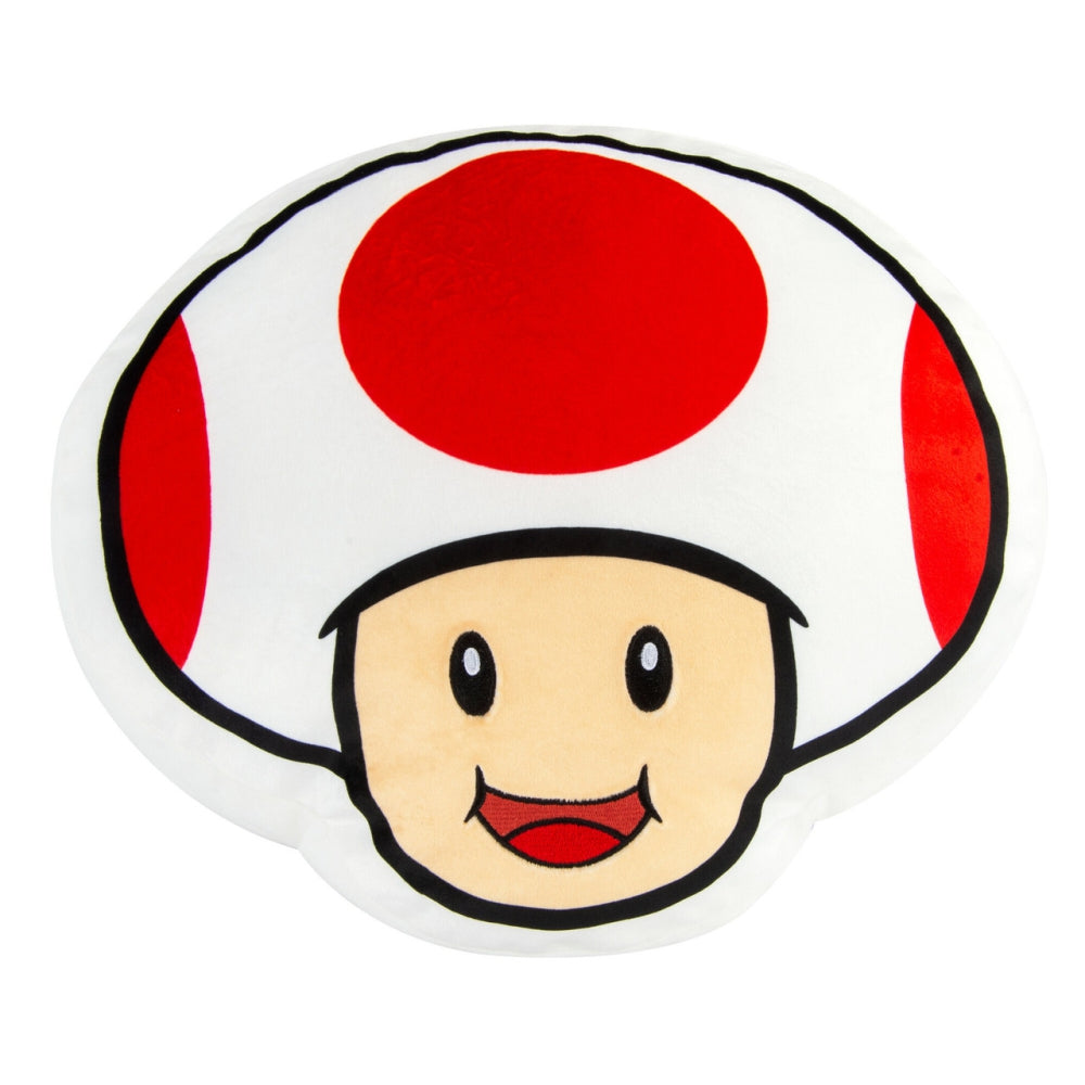 Club Mocchi- Mocchi- Super Mario™ Toad Mega Plush Toy, 15 inch