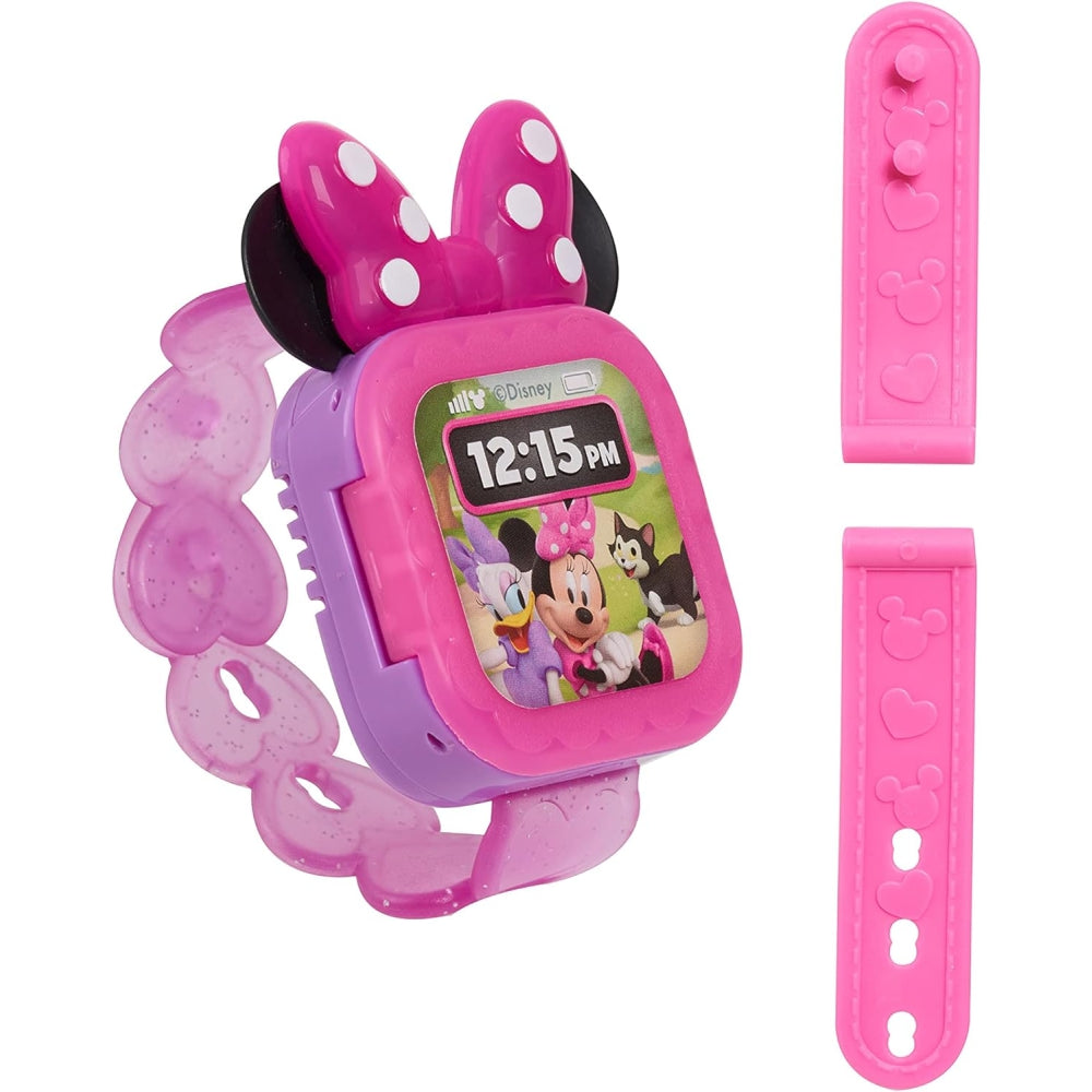 Minnie Mouse Play Smart Watch, Officially Licensed Kids Toys for Ages 3 and Up