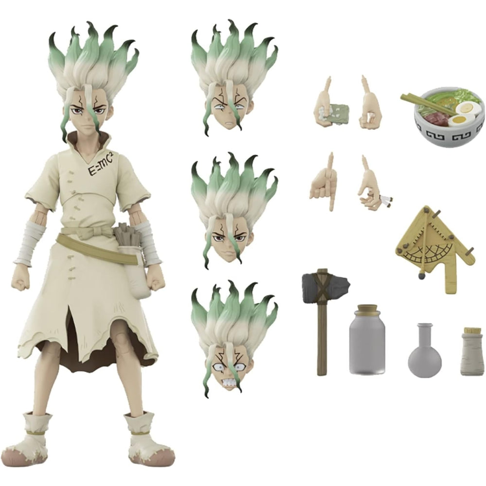 Dr.STONE フィギュア⑤ Amazon.com: Boss Fight Studio Dr. Stone Chrome Action Figure