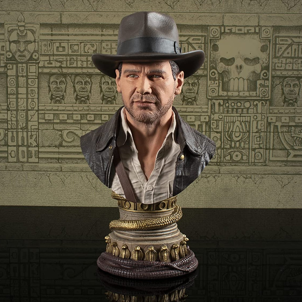 Indiana Jones and The Raiders of The Lost Ark Legends in 3-Dimensions: Indiana Jones 1:2 Scale Bust