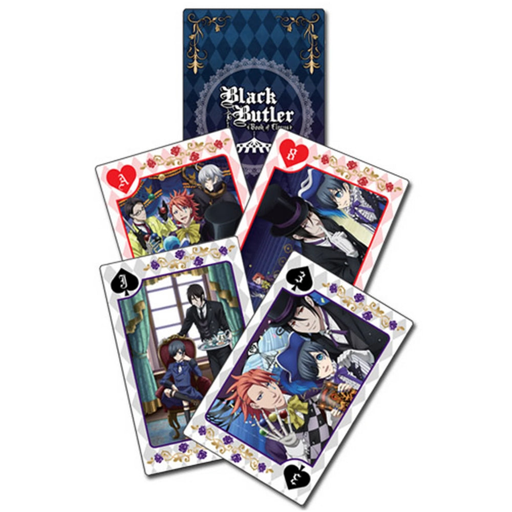 Black Butler Book Of Circus - Group Playing Cards