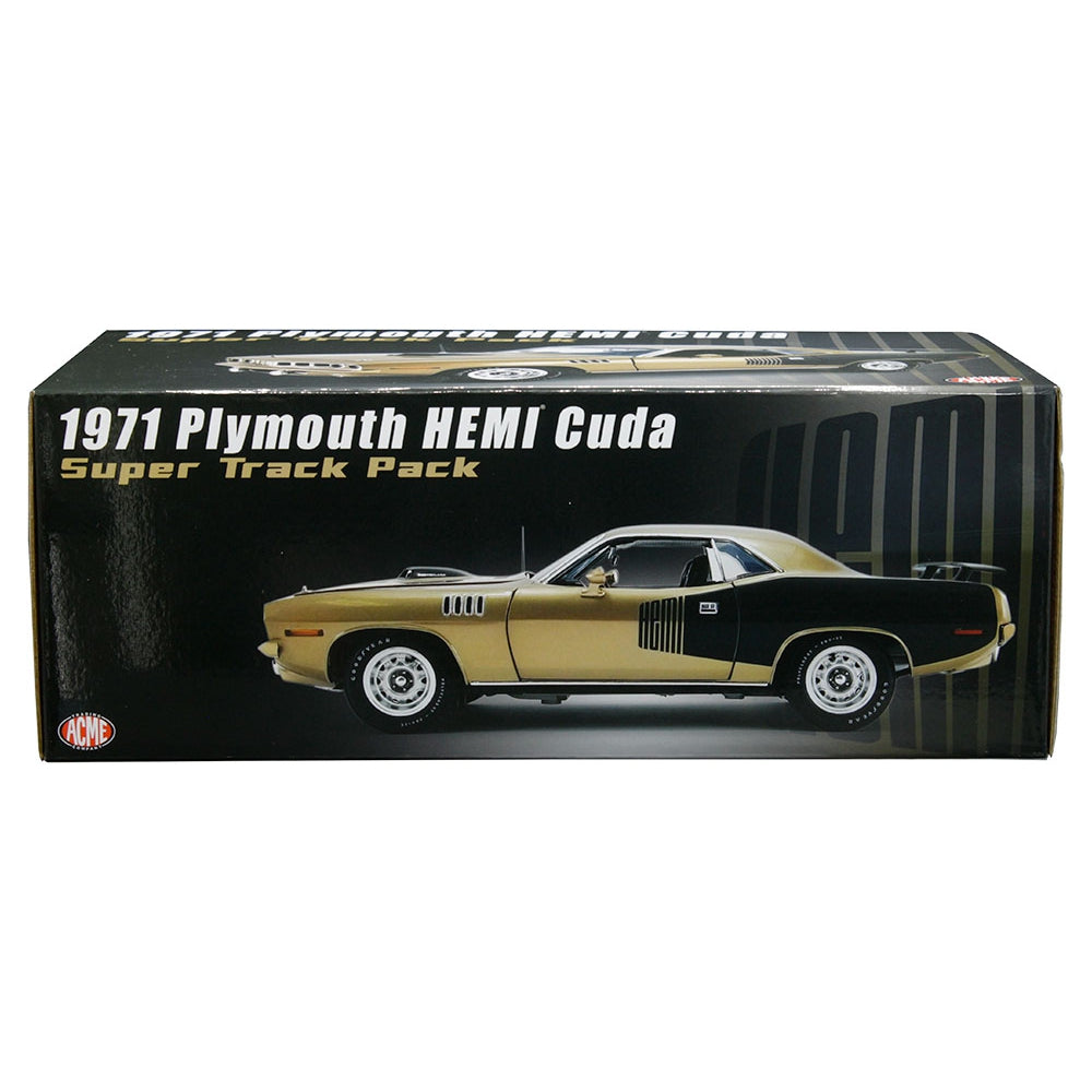 ACME 1:18 1971 Plymouth HEMI Cuda – Super Track Pack