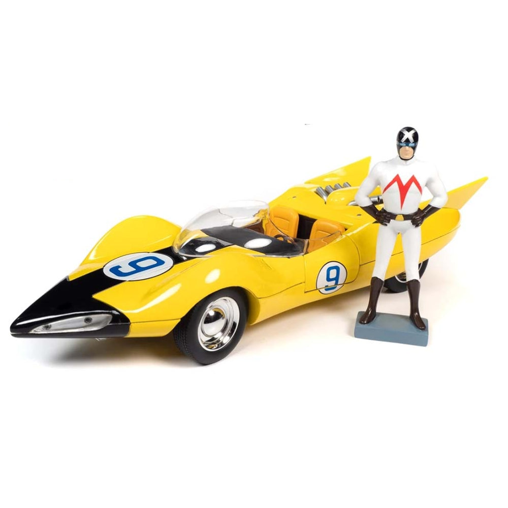 Auto World 1:18 Speed Racer Shooting Star w/ Racer X Figure