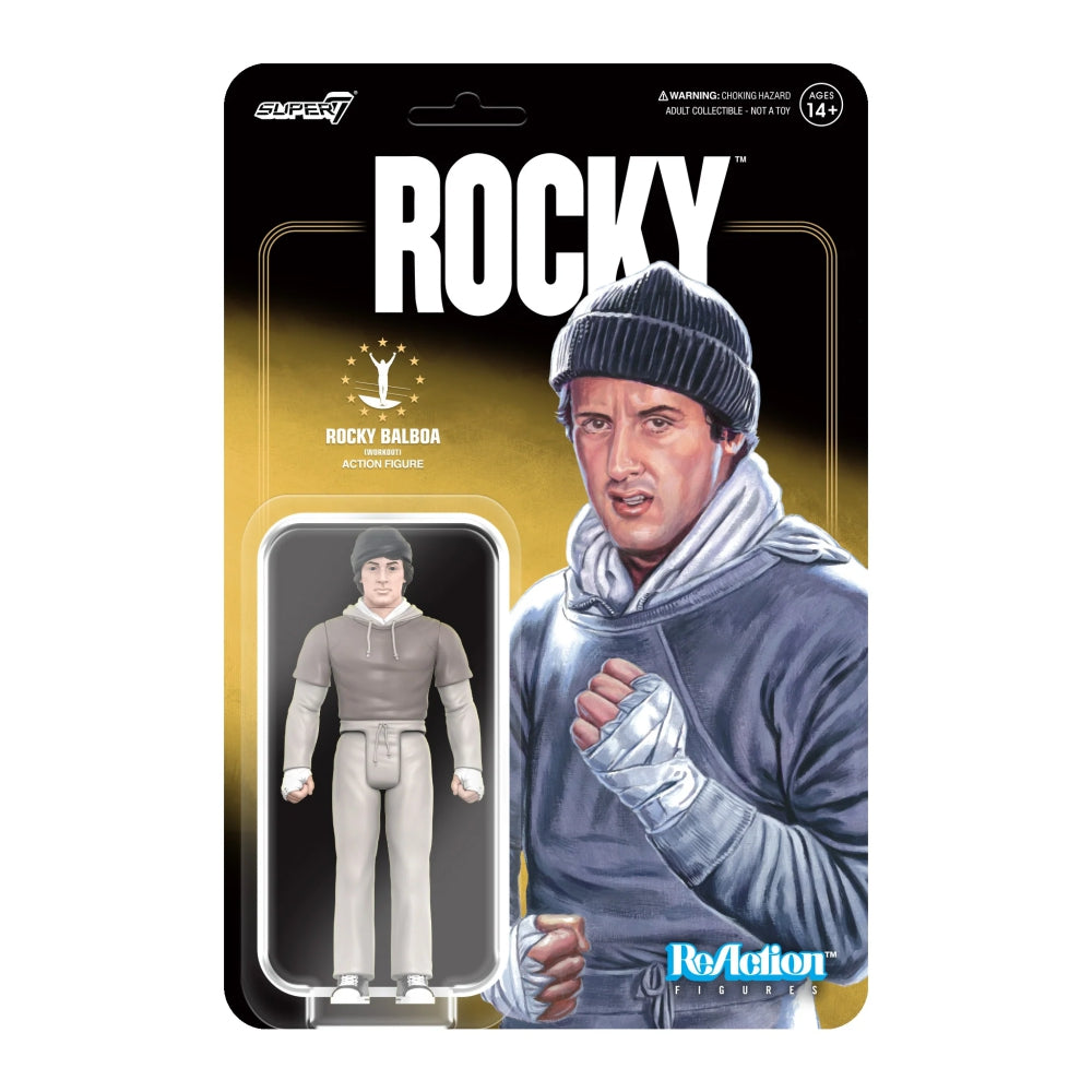 Rocky ReAction Figure Wave 2 Rocky (Workout)