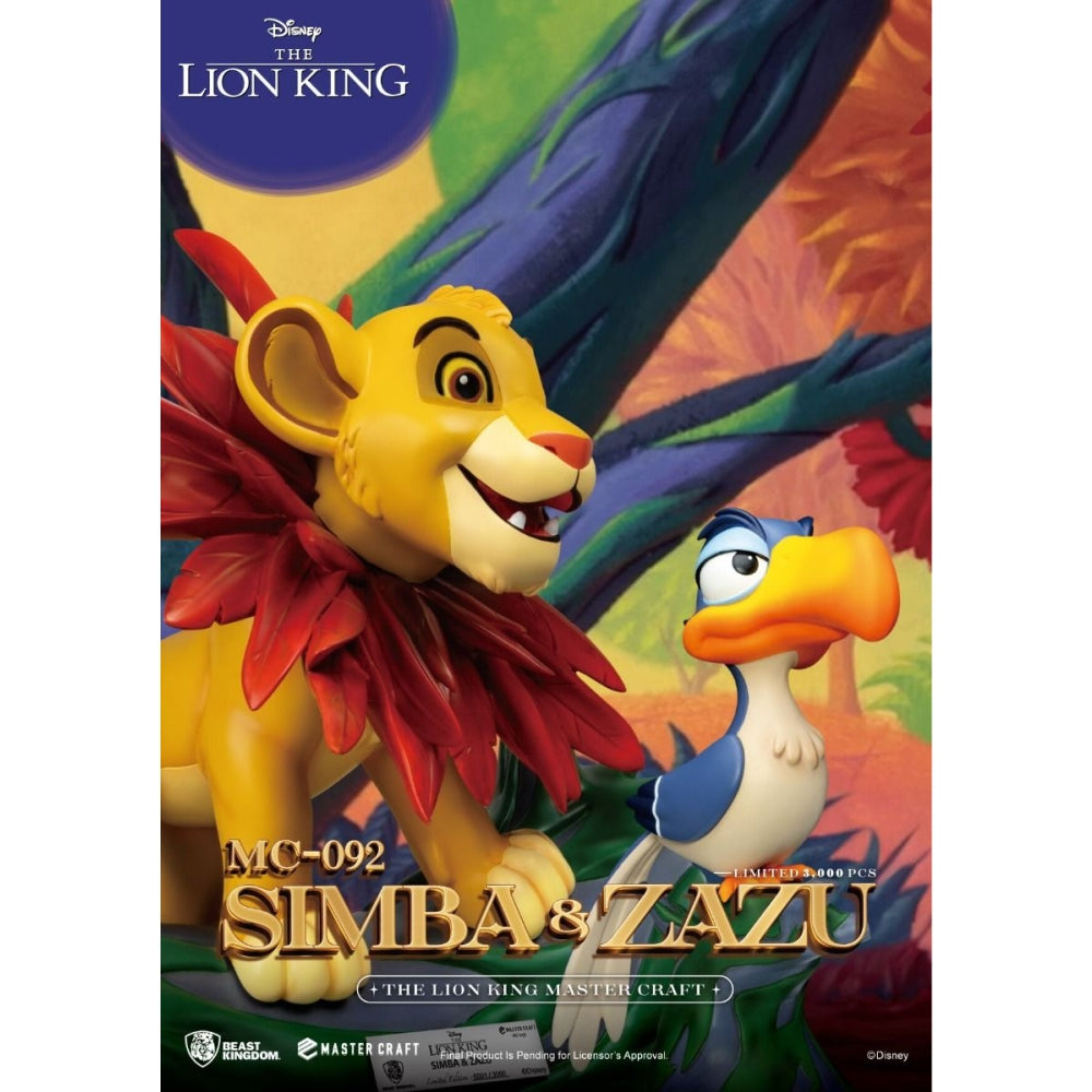 The Lion King Master Craft Little Simba &amp; Zazu