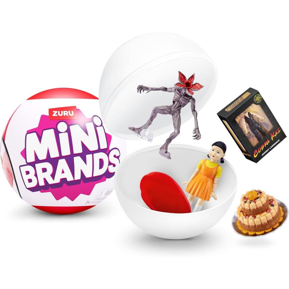ZURU Mini Brands Netflix Capsule – Collectible Mystery Mini Figures (Blind Capsule, Assorted)