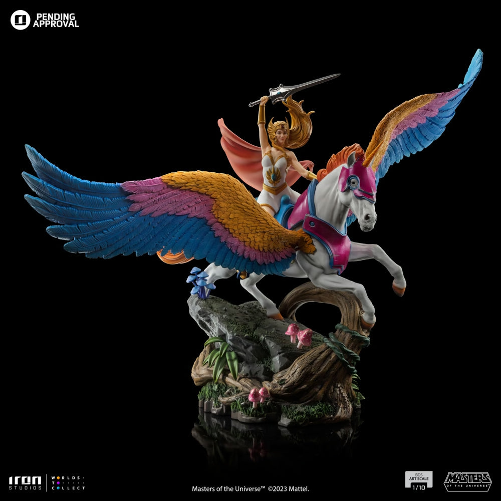 Statue She-Ra and Swiftwind - MOTU - Art Scale 1/10