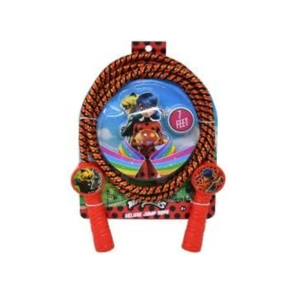Miraculous Ladybug Deluxe Jump Rope – Lightweight Kid’s Fitness & Play Rope