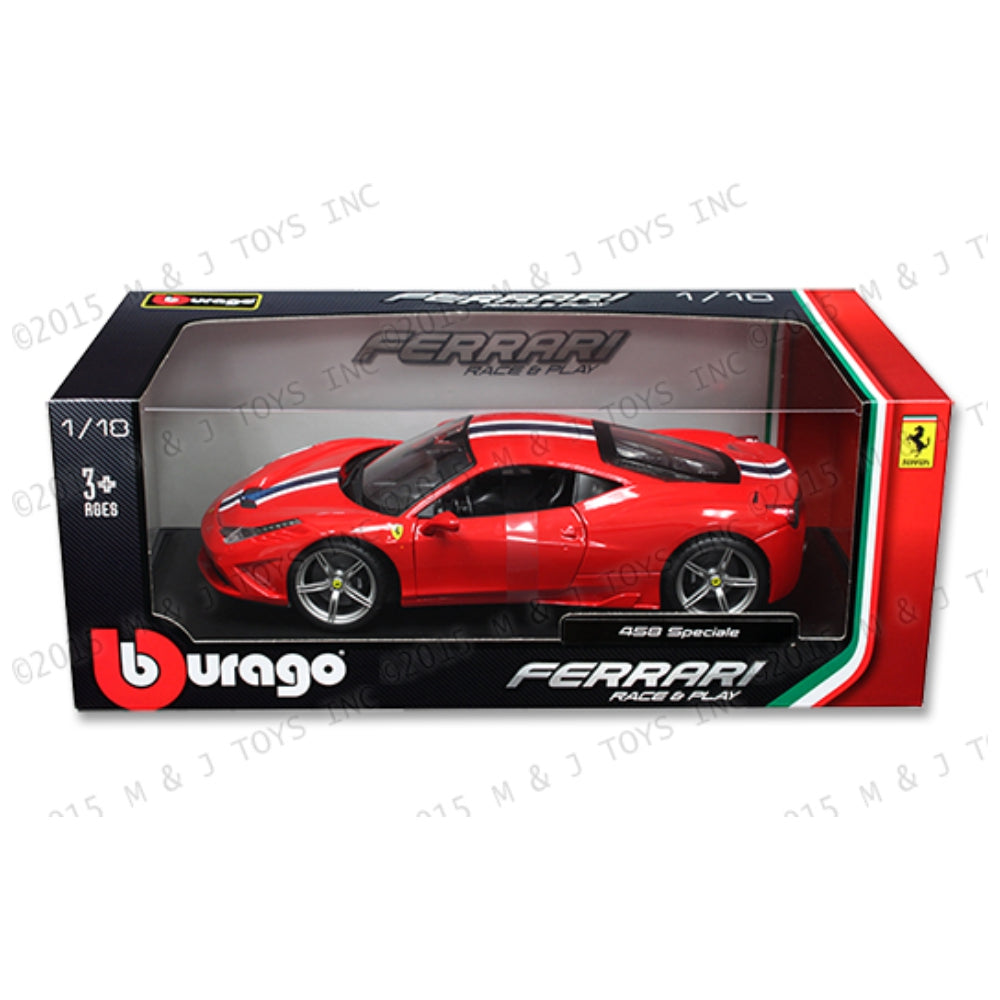 Bburago 1:18 – Ferrari Race & Play – Ferrari 458 Speciale (red)