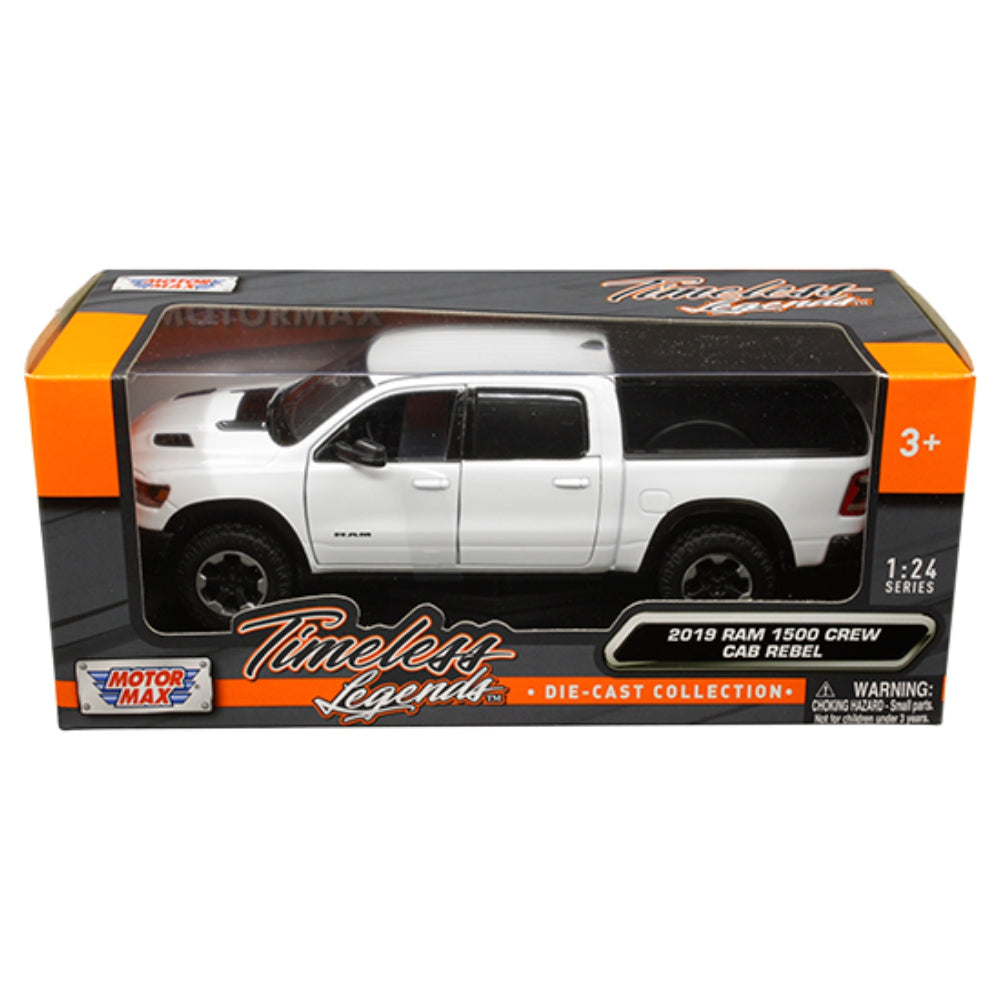 Motormax 1:27 2019 Dodge Ram 1500 Crew Cab Rebel