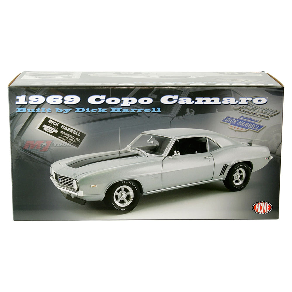 ACME 1:18 1969 Copo Camaro Built by Dick Harrell (Silver)