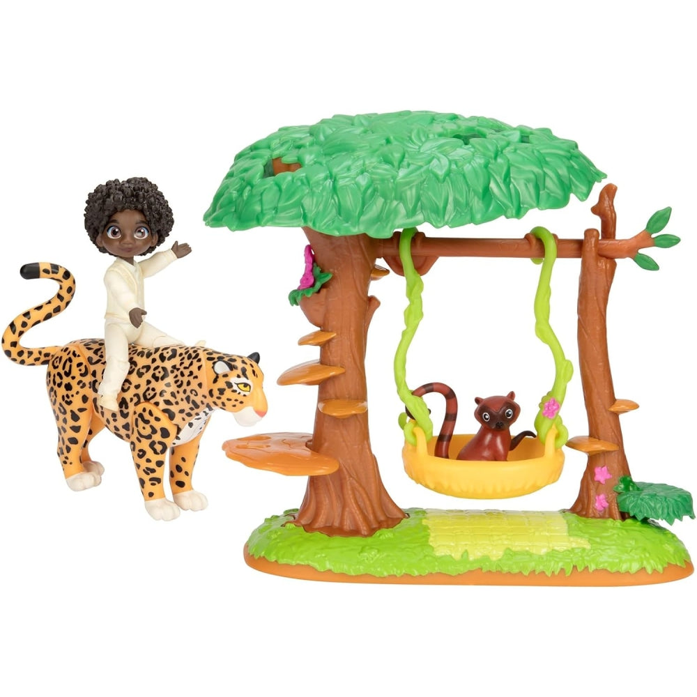 Disney Encanto Antonio's Animal Swing Playset with Jaguar Figure