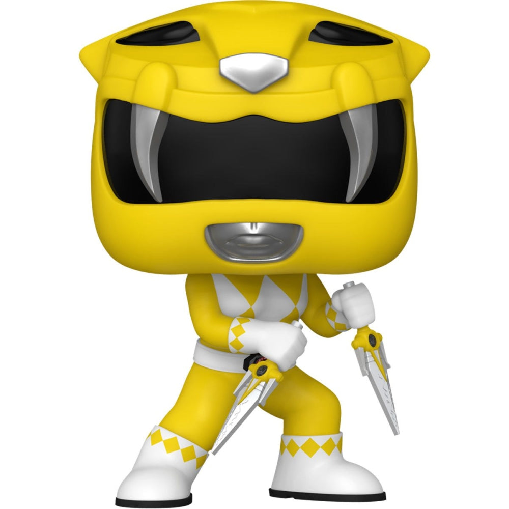 Mighty Morphin Power Rangers 30th Anniversary Yellow Ranger Funko Pop! Vinyl Figure