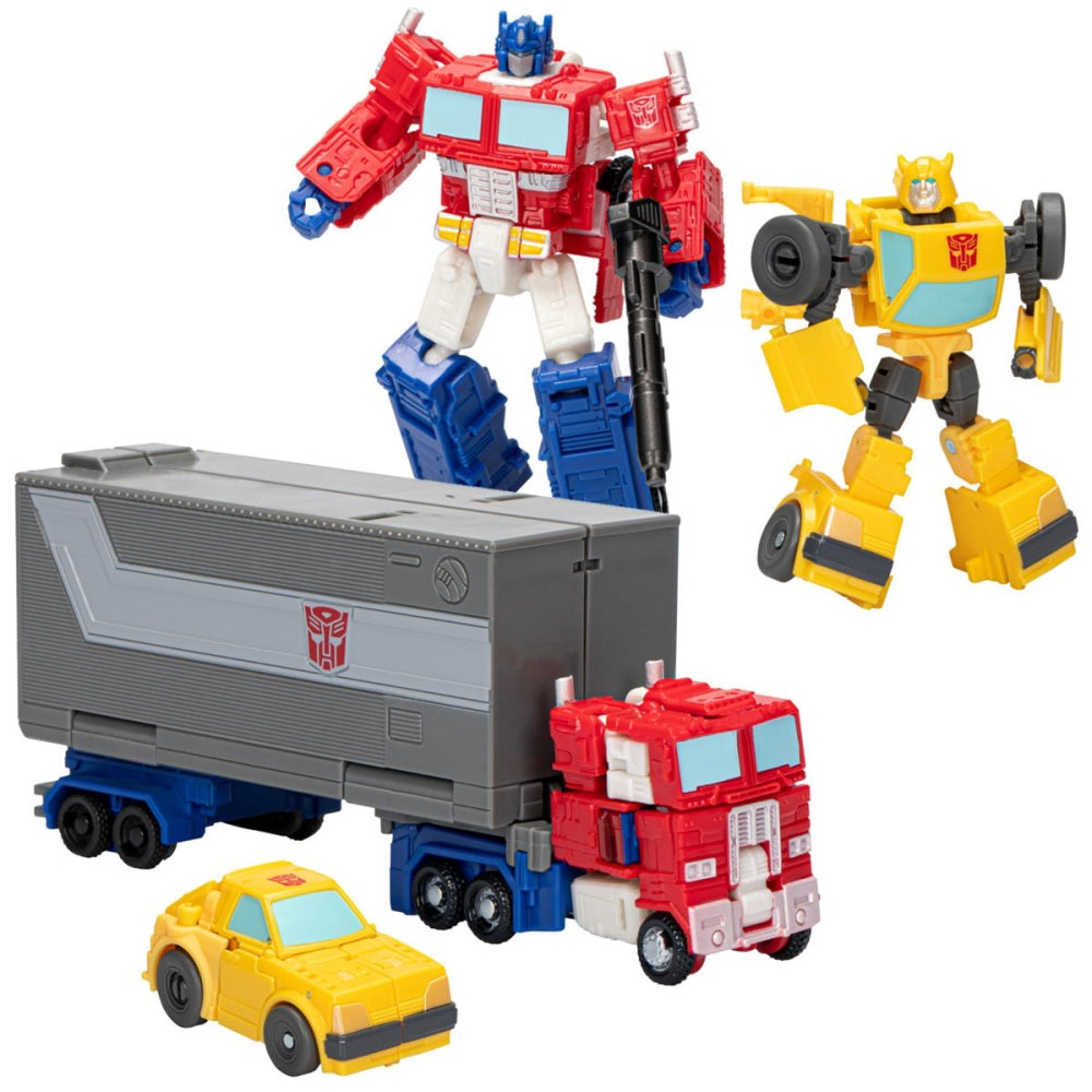 Transformers Legacy Evolution Core Class Optimus Prime & Bumblebee