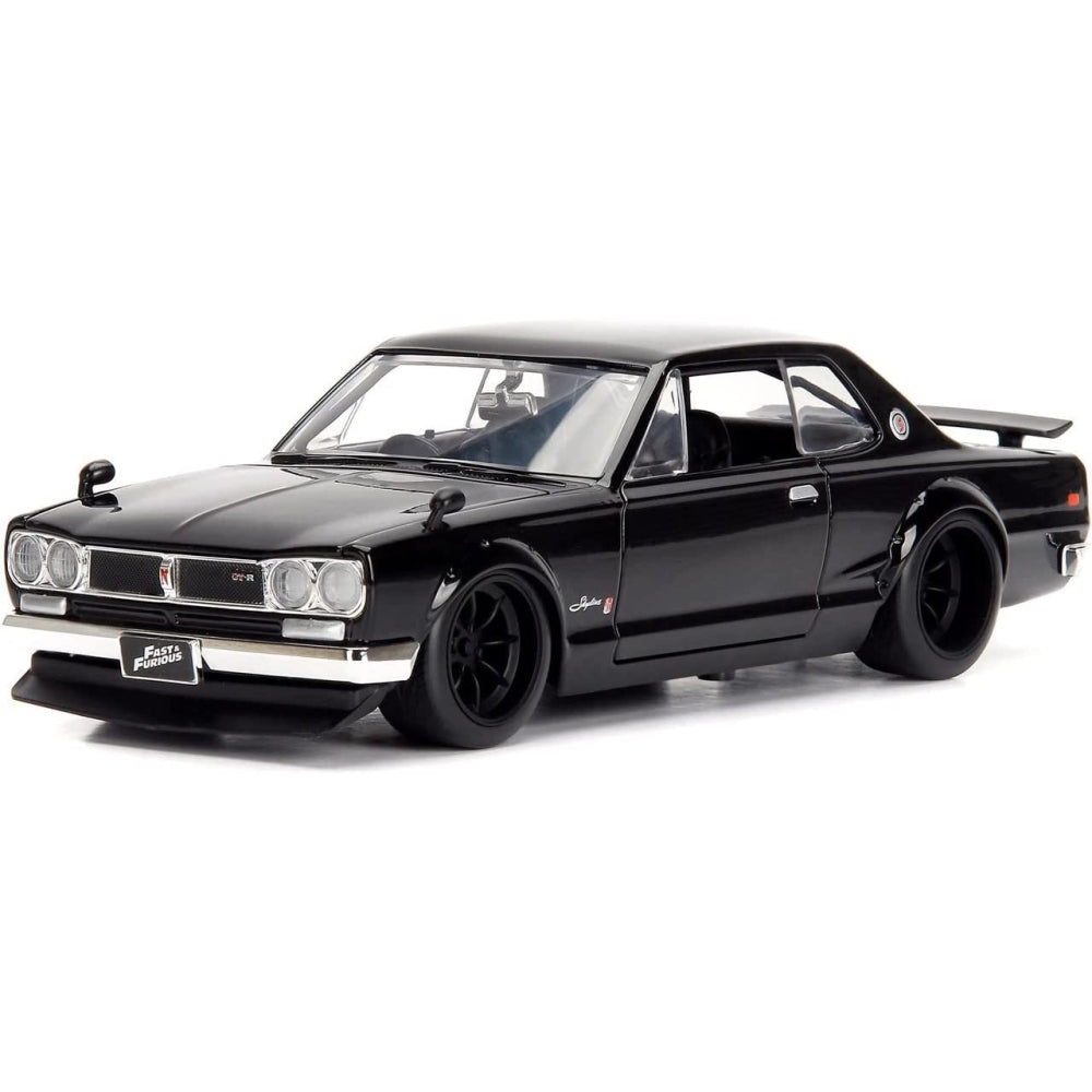 Jada Toys, Metal, Fast & Furious 1:24 Brians's Nissan Skyline 2000 GT-R Die-cast Car