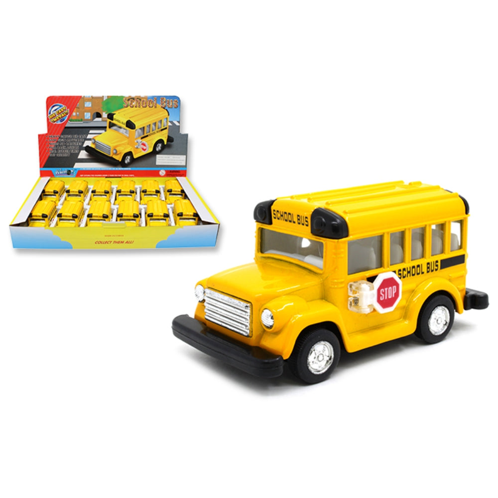 Kinsmart School Bus Short Styles 4″