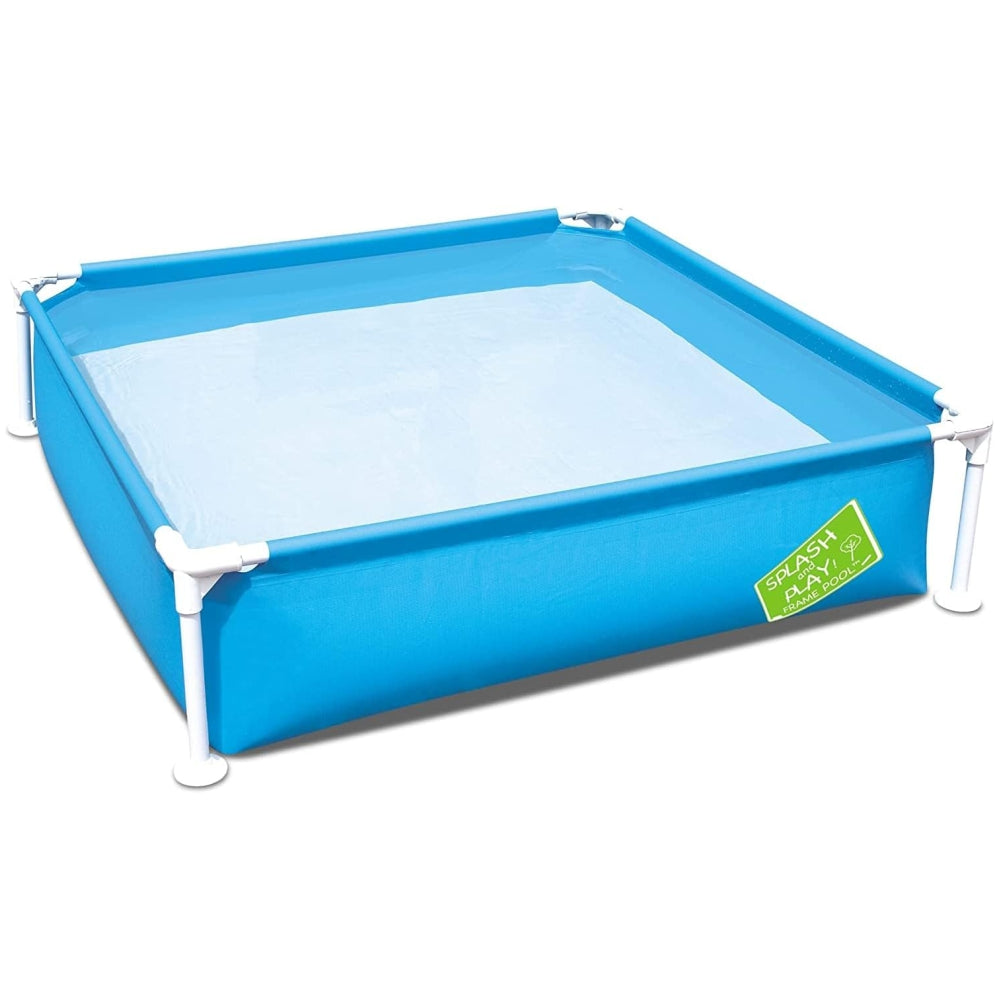 Bestway My First Frame Pool â€“ Kidsâ€™ Easy-Set Outdoor Splash Pool (Assorted Colors)