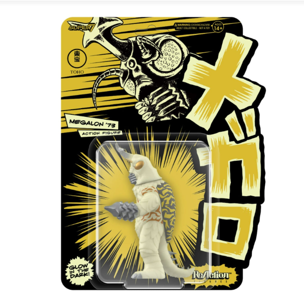 Toho Reaction Figures Wave 05 (Godzilla Day) - Megalon (Glow)