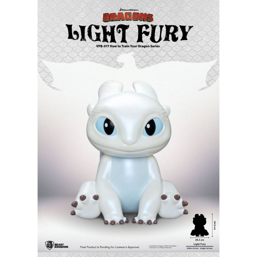 How to Train Your Dragon Series Vinyl Functional Figurines: Light Fury