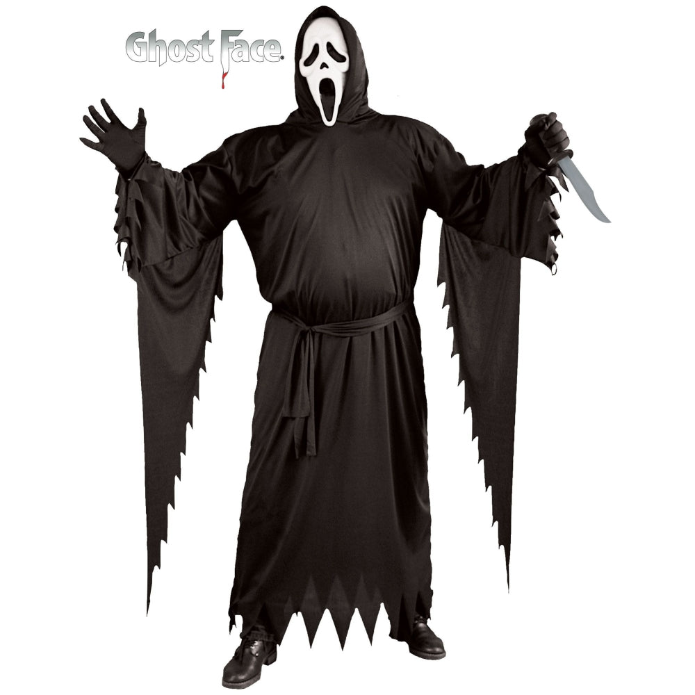 Fun World Ghost Face Adult Costume, One Size Fits Most
