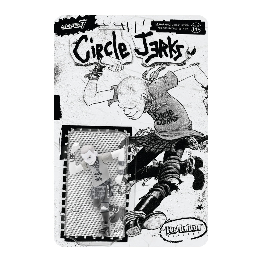 Circle Jerks ReAction Figure Skank Man (Grayscale)