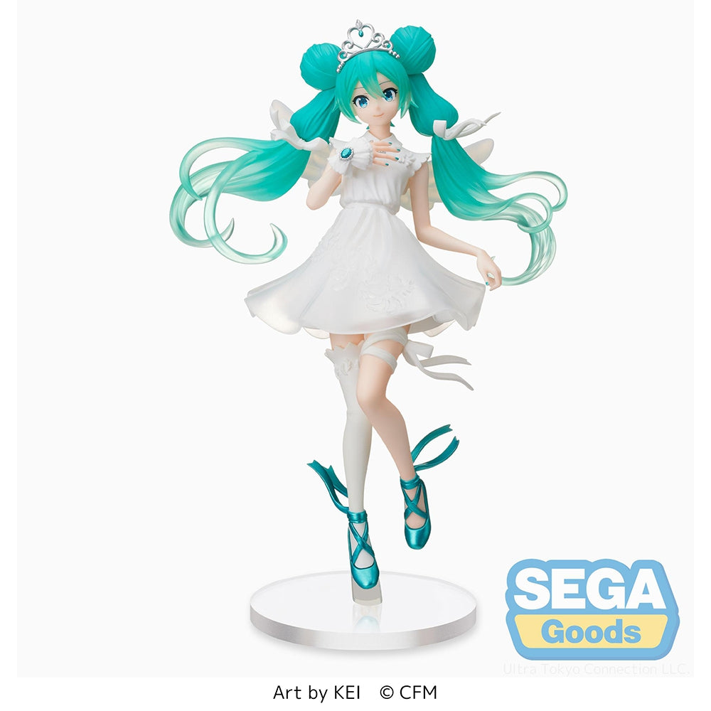 Hatsune Miku Series SPM Figure "Hatsune Miku 15th Anniversary" KEI Ver.