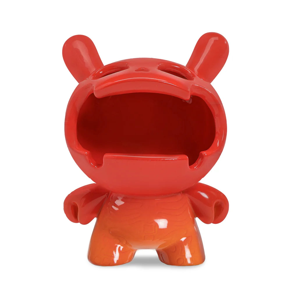 Fine Ash Dunny 5" Ceramic Ashtray - Sunset Orange Edition