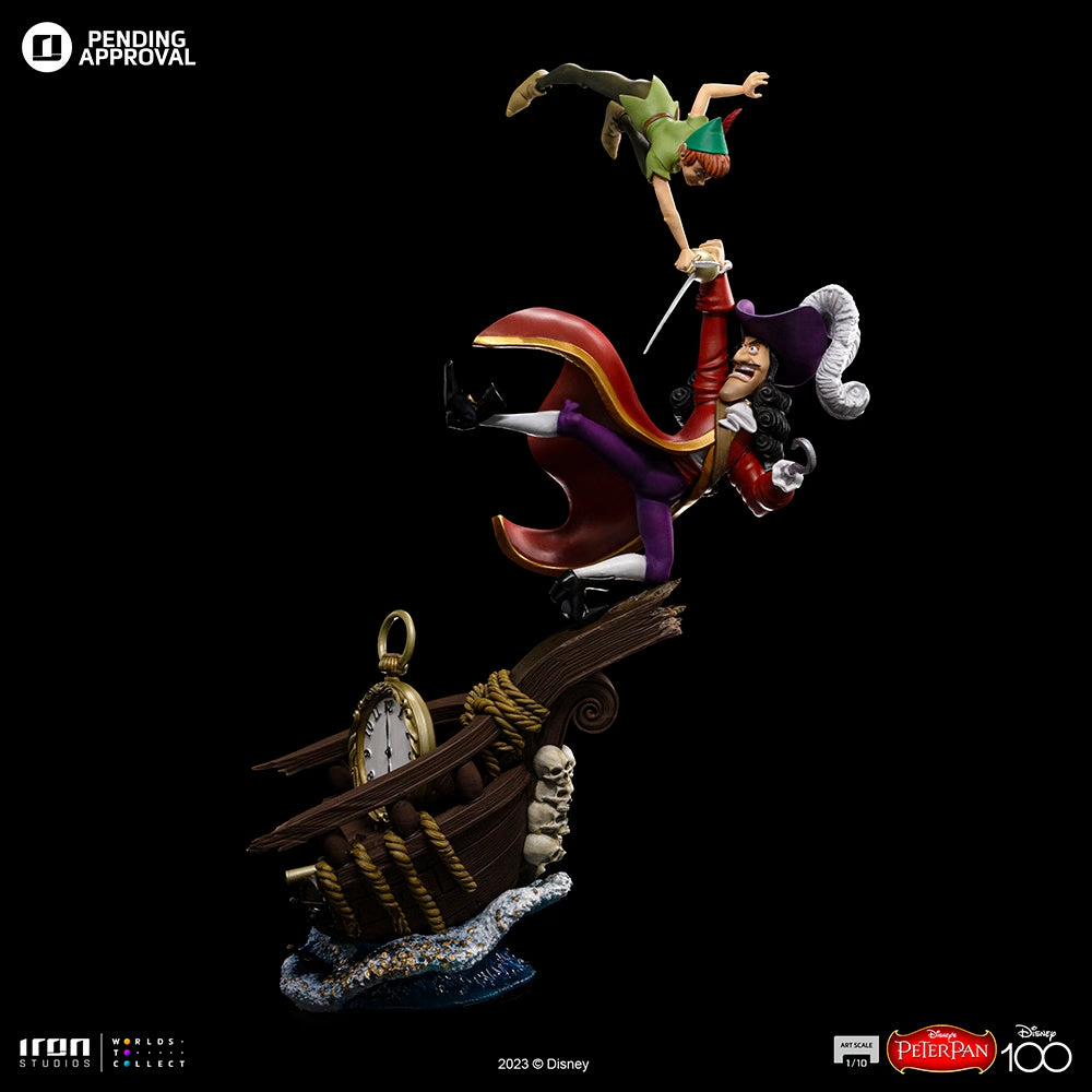 Statue Peter Pan Vs Hook - Disney Classics - Art Scale 1/10