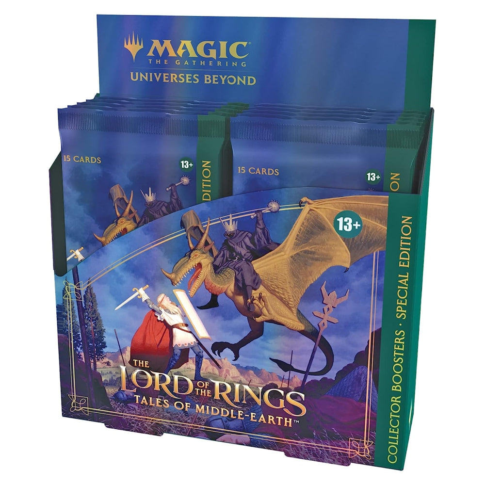 Magic The Gathering The Lord of The Rings: Tales of Middle-Earth Special Edition Collector Booster Box - 12 Packs